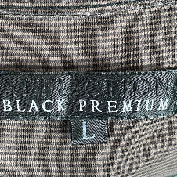 Affliction Black Premium Long Sleeve Shirt. Large - Picture 5 of 5